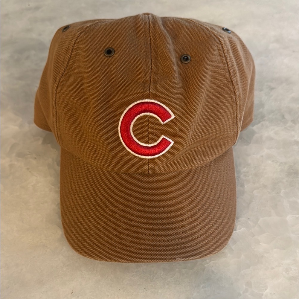 Carhartt 47’ brand Chicago Cubs hat.
